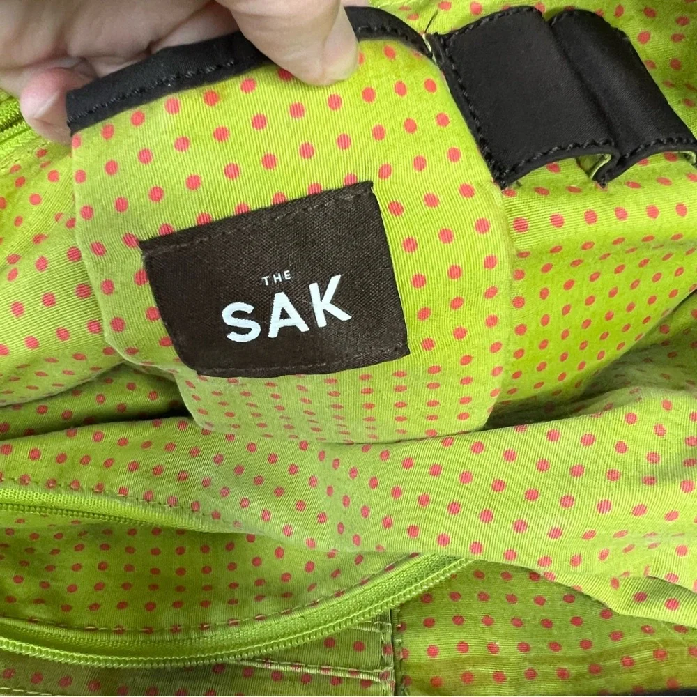 VTG The Sak Macramé Hobo Bag READ Description